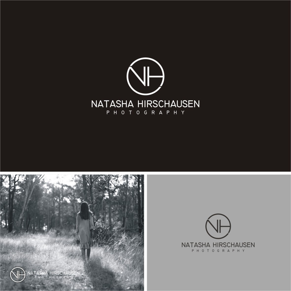 Logo Design by sari81 for Natasha Hirschausen Photography | Design #14233703