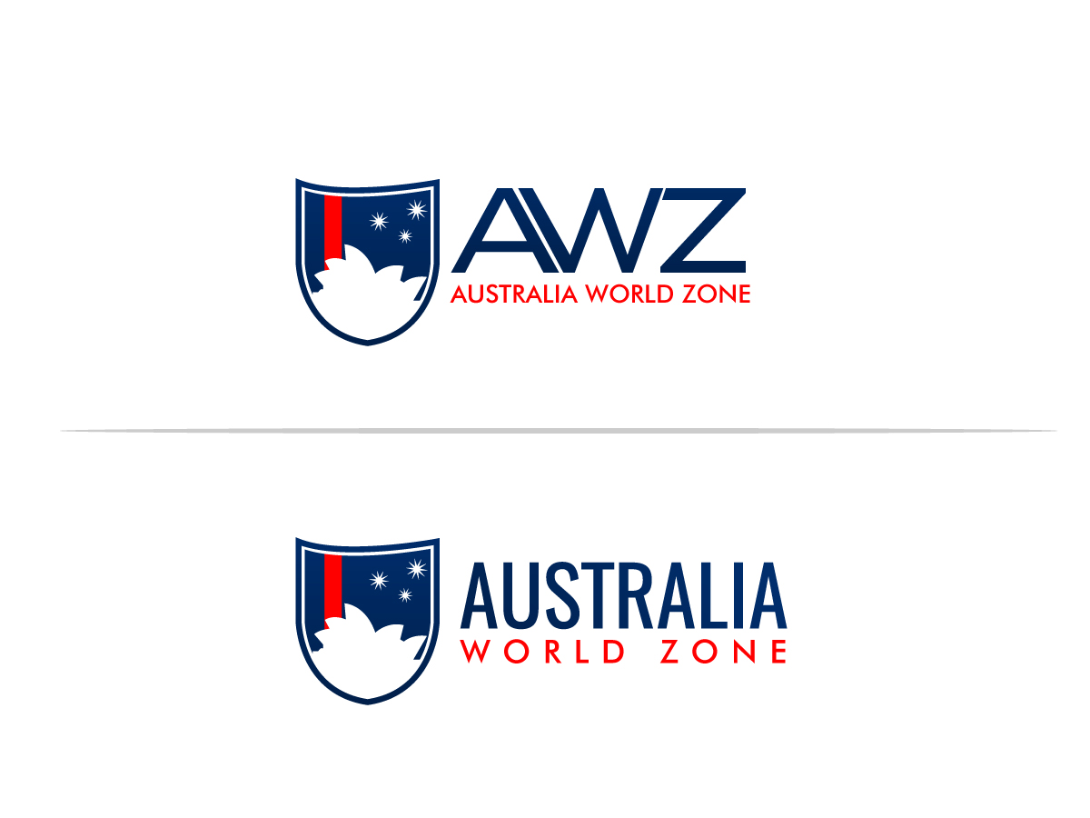 Logo Design by IMD-HUB for Australia World Zone | Design #14371087