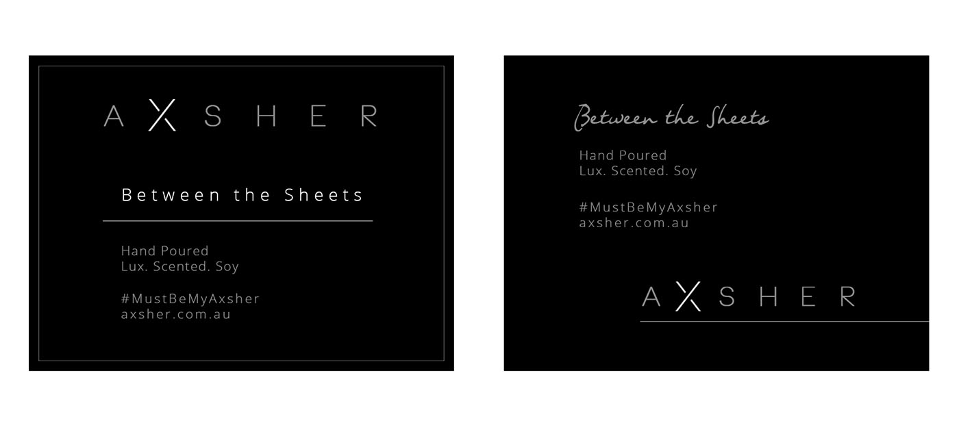 Diseño de Etiqueta por maricreatives para Axsher | Diseño #14275120