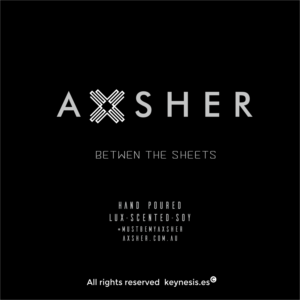 Etikett-Design von keynesis für Axsher | Design: #14446004