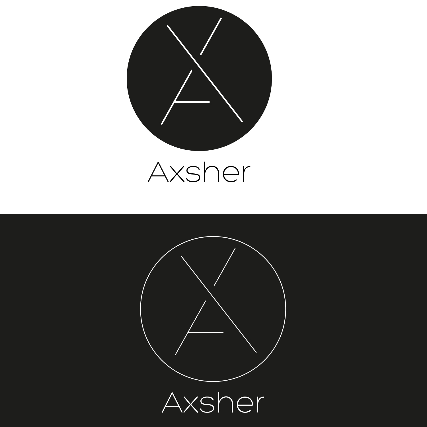 Etikett-Design von Chris Bennet für Axsher | Design #14288512