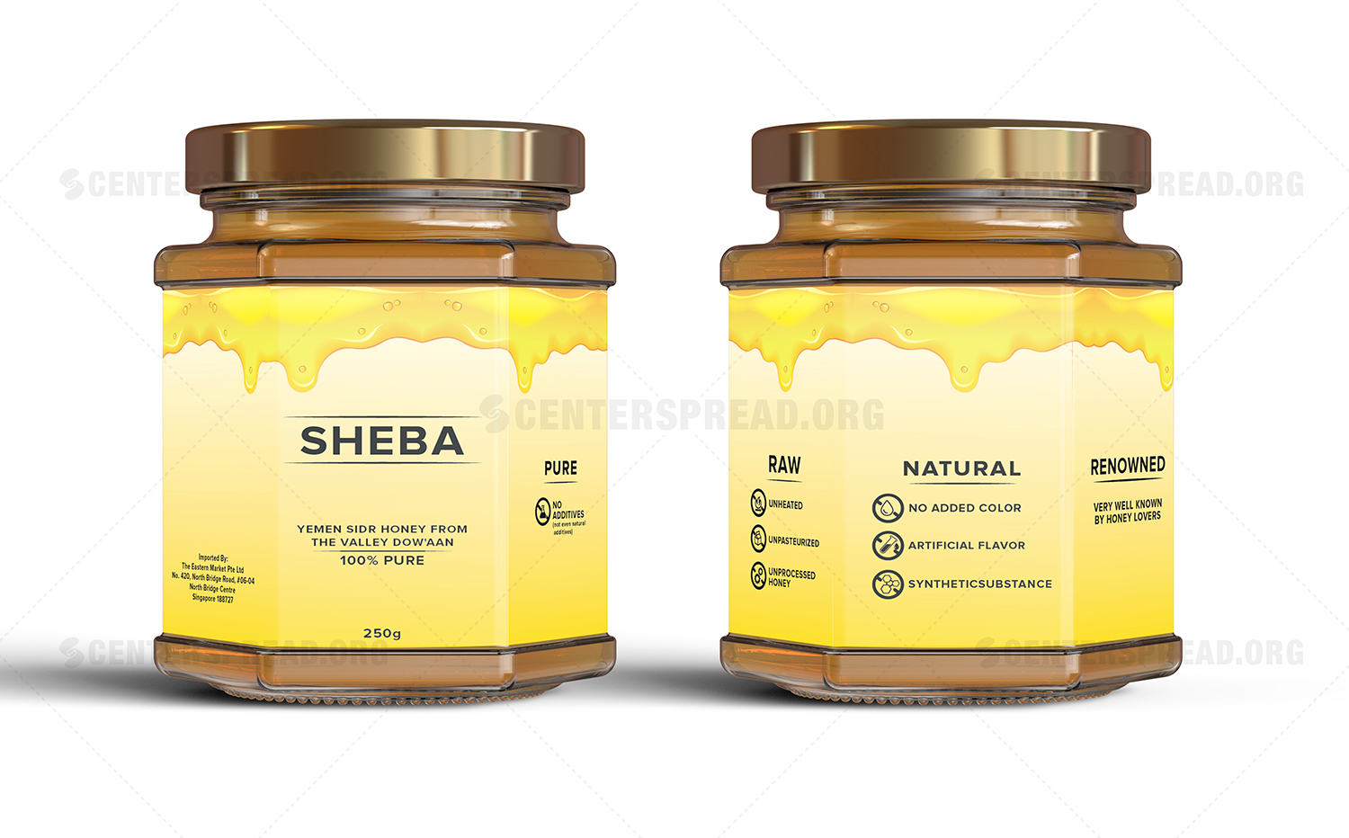 Packaging Design by CENTERSPREAD for The Eastern Market Pte Ltd | Design #14324670