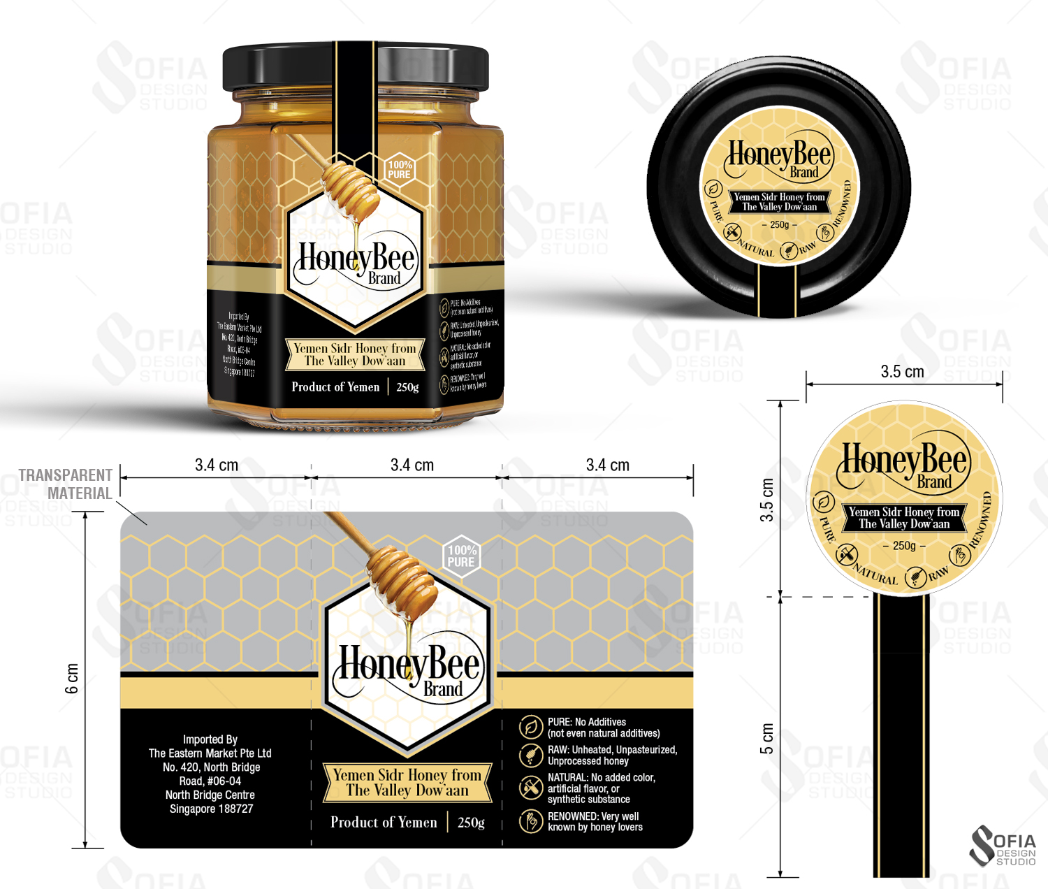 Packaging Design by SofiaDesignStudio for The Eastern Market Pte Ltd | Design #14408486