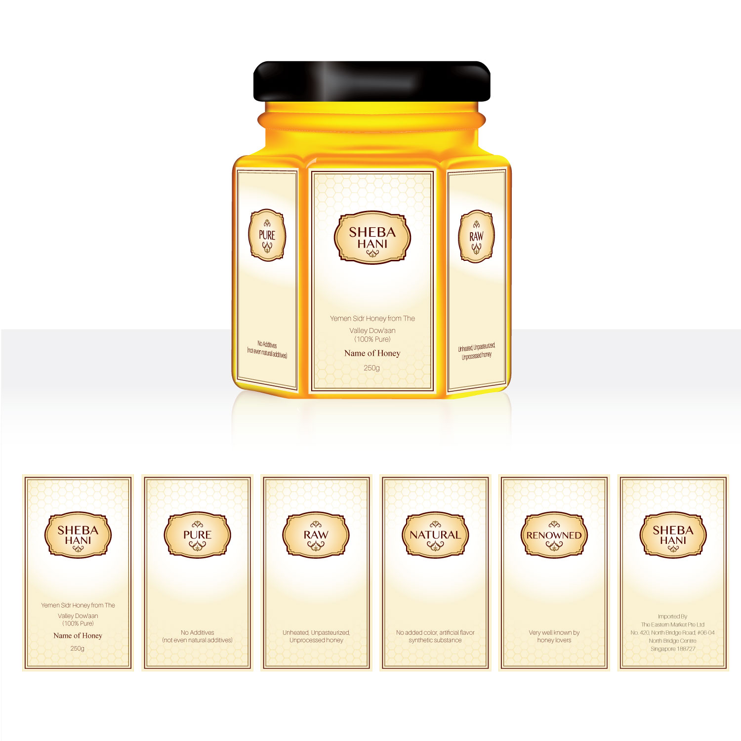 Packaging Design by chathurasoori for The Eastern Market Pte Ltd | Design #14327121