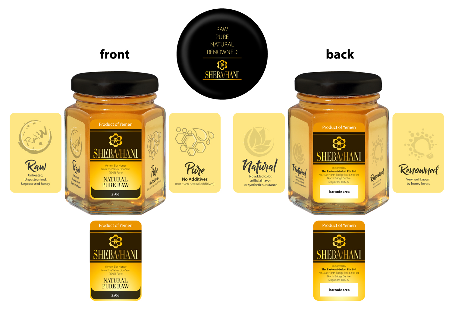 Diseño de Empaque por wiesnu.a para The Eastern Market Pte Ltd | Diseño #14233520