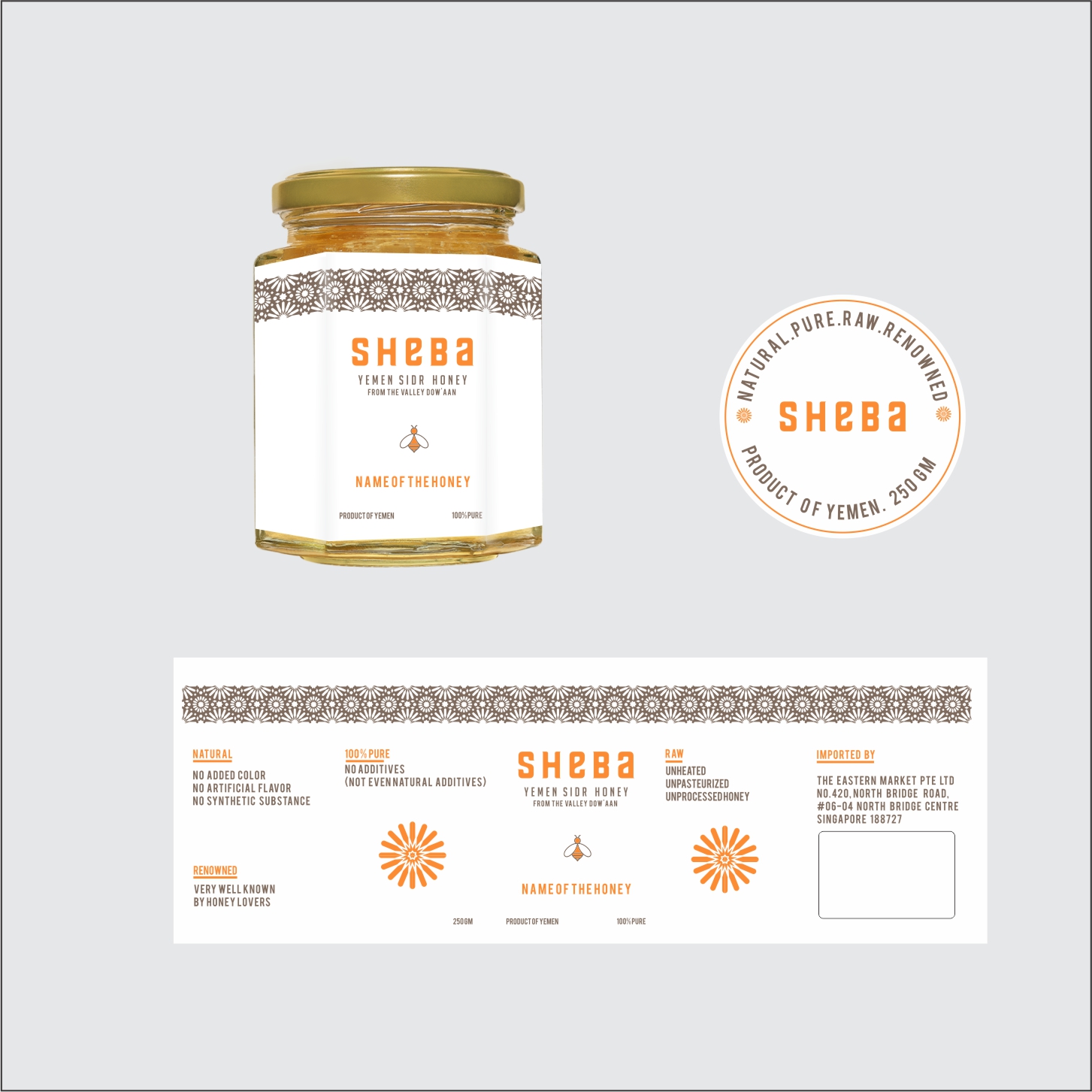Packaging Design by fumbh.designs for The Eastern Market Pte Ltd | Design #14237599