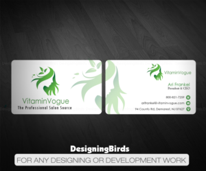 Business Card Design by Designing Birds for this project | Design: #14250256