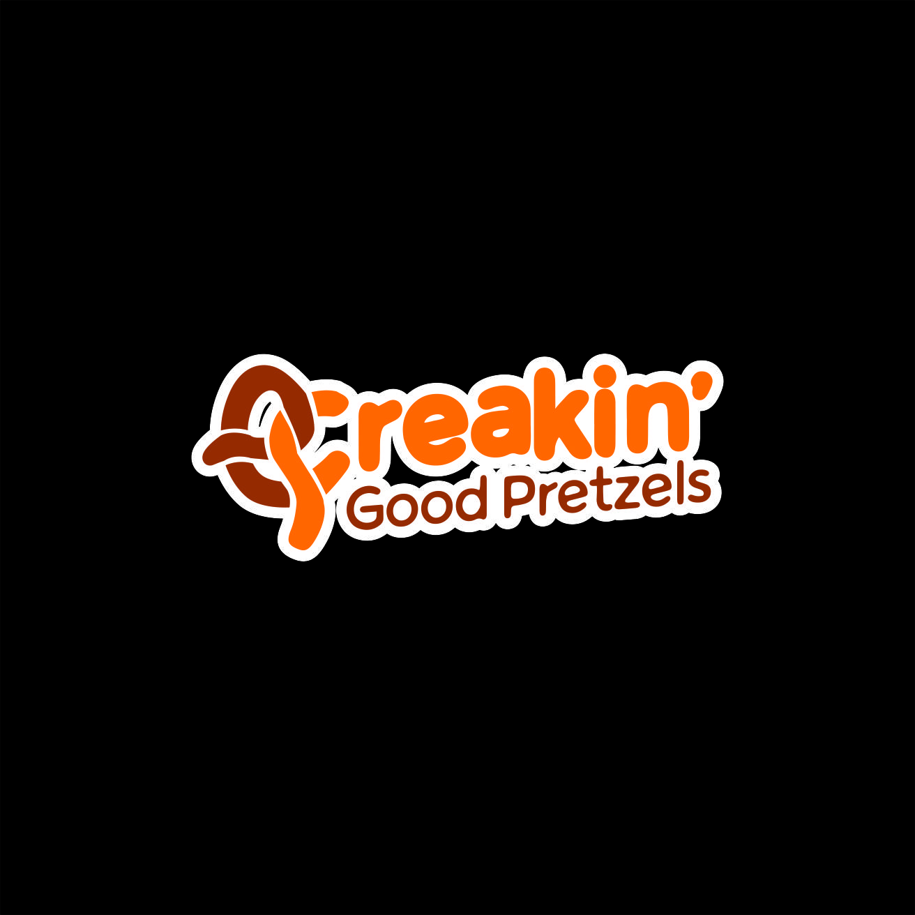 Logo-Design von Arham Hidayat für Freakin' Good Pretzels | Design #14304423