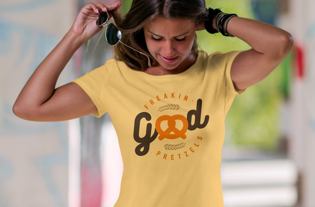 Logo Design by GLDesigns for Freakin' Good Pretzels | Design #14244198