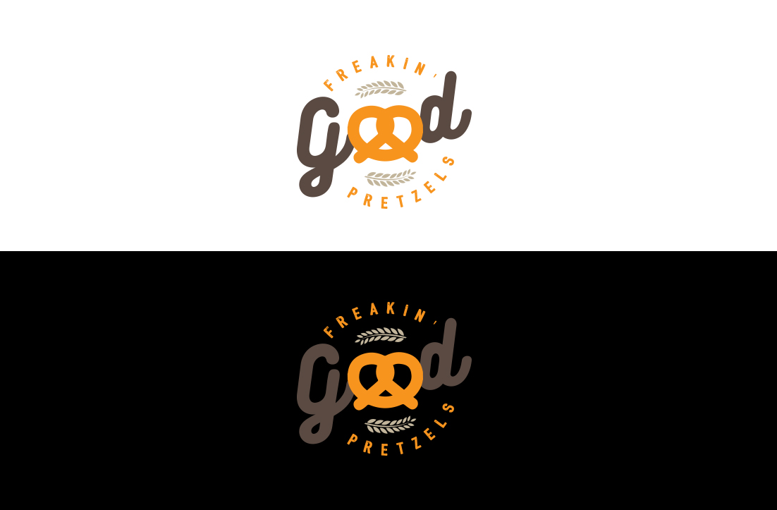 Logo Design by GLDesigns for Freakin' Good Pretzels | Design #14244200