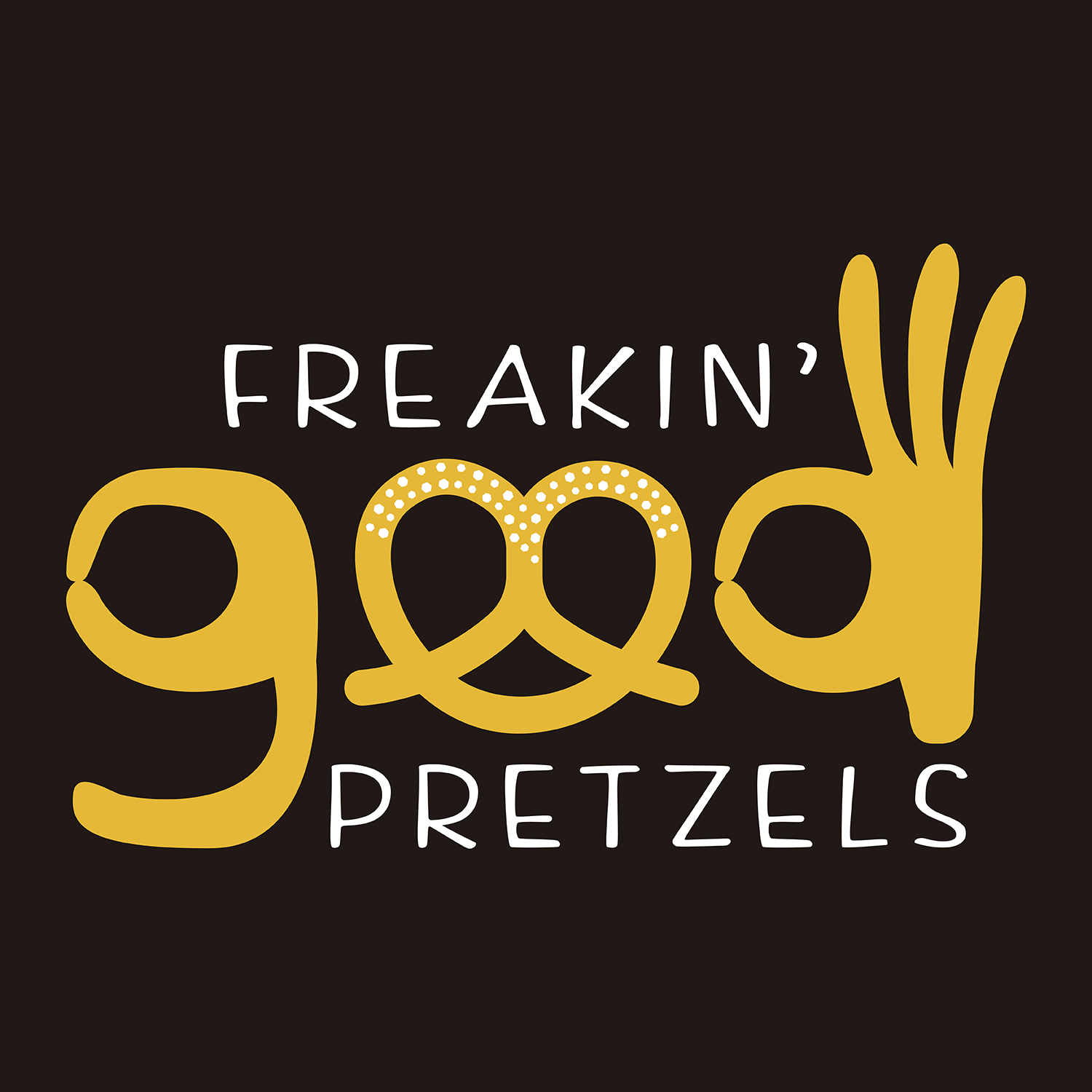 Logo Design by coutigno for Freakin' Good Pretzels | Design #14283455
