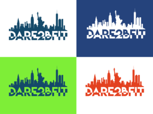 Diseño de Logo por AnjelsS para DARE2BFIT LLC | Diseño: #14293604