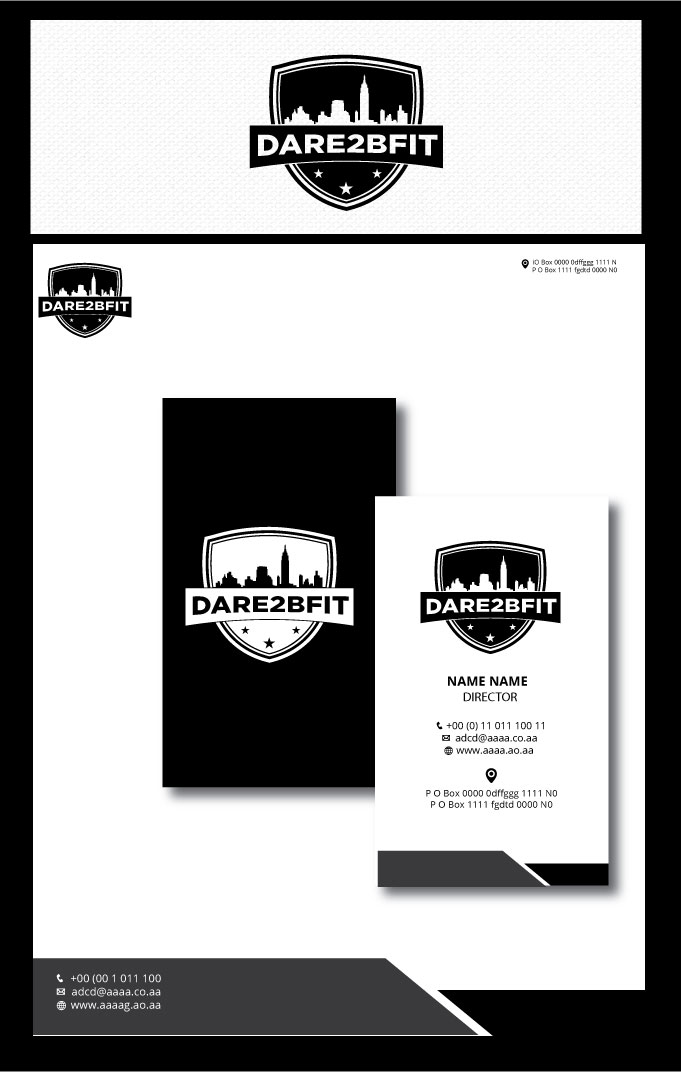 Logo Design by zebronicgraphic for DARE2BFIT LLC | Design #14314028