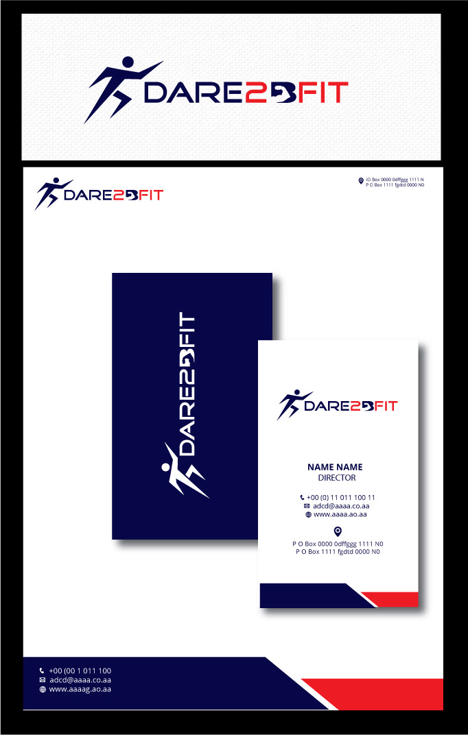 Logo Design by zebronicgraphic for DARE2BFIT LLC | Design #14440503