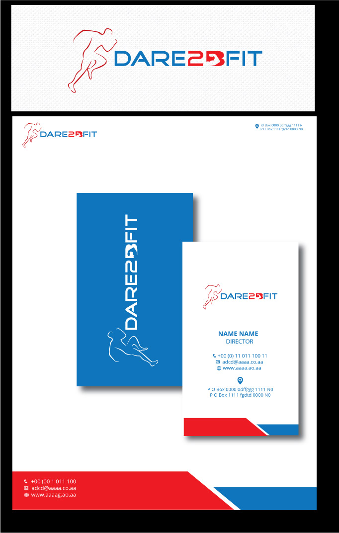 Logo Design by zebronicgraphic for DARE2BFIT LLC | Design #14440505