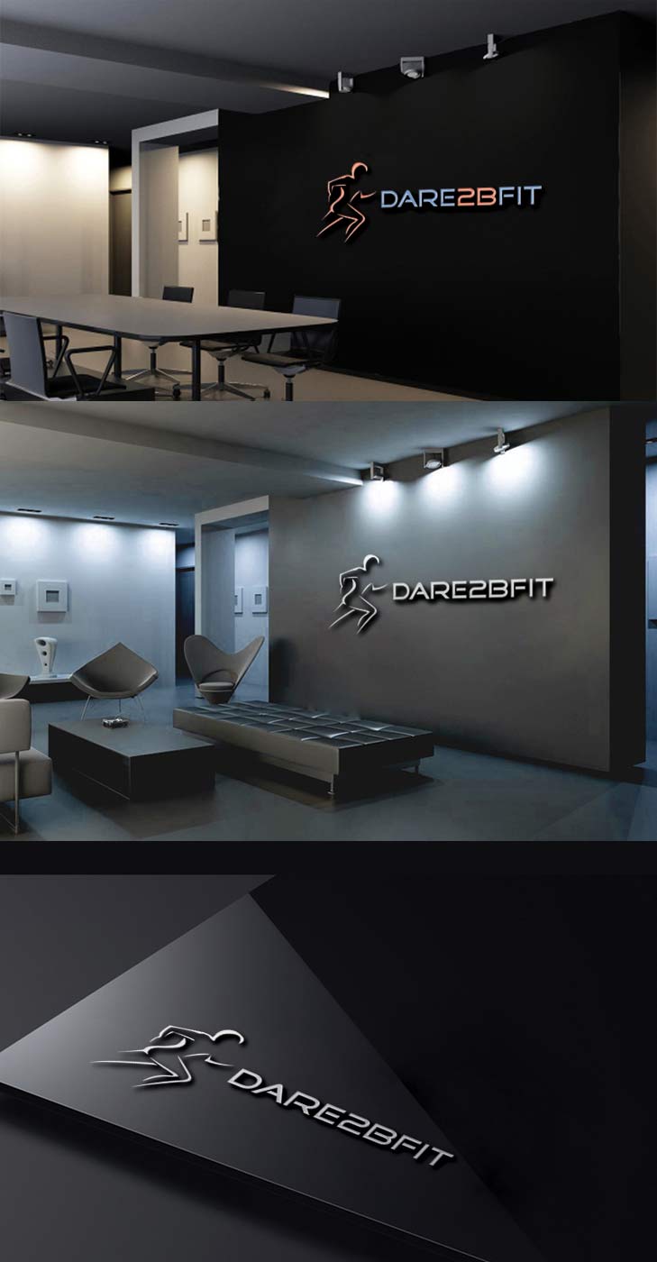 Diseño de Logo por zebronicgraphic para DARE2BFIT LLC | Diseño #14447566