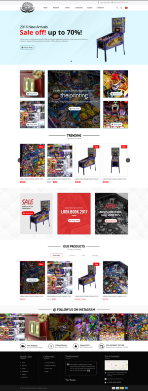 Diseño Web por Dream Logo Design para Operation Pinball  | Diseño: #14355993
