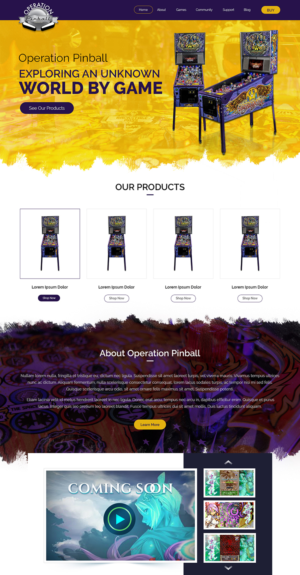 Diseño Web por Tpith para Operation Pinball  | Diseño: #14418304