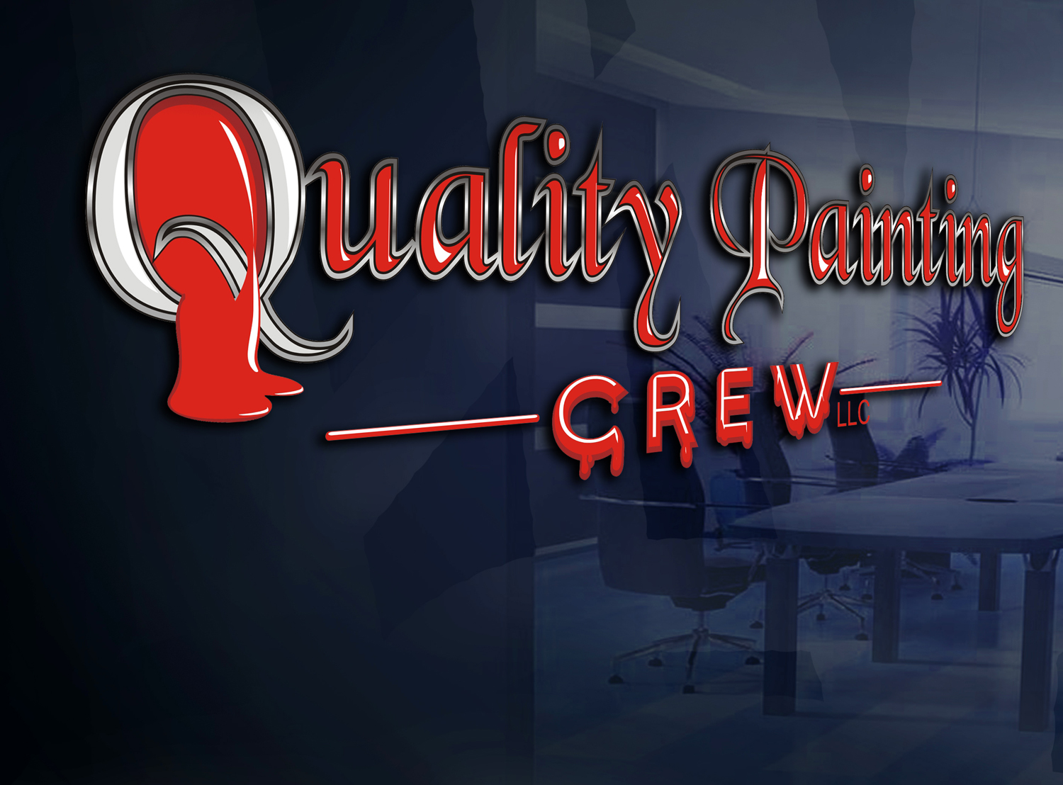 Logo-Design von AntonAtanasov für Quality Painting Crew LLC | Design #14245341