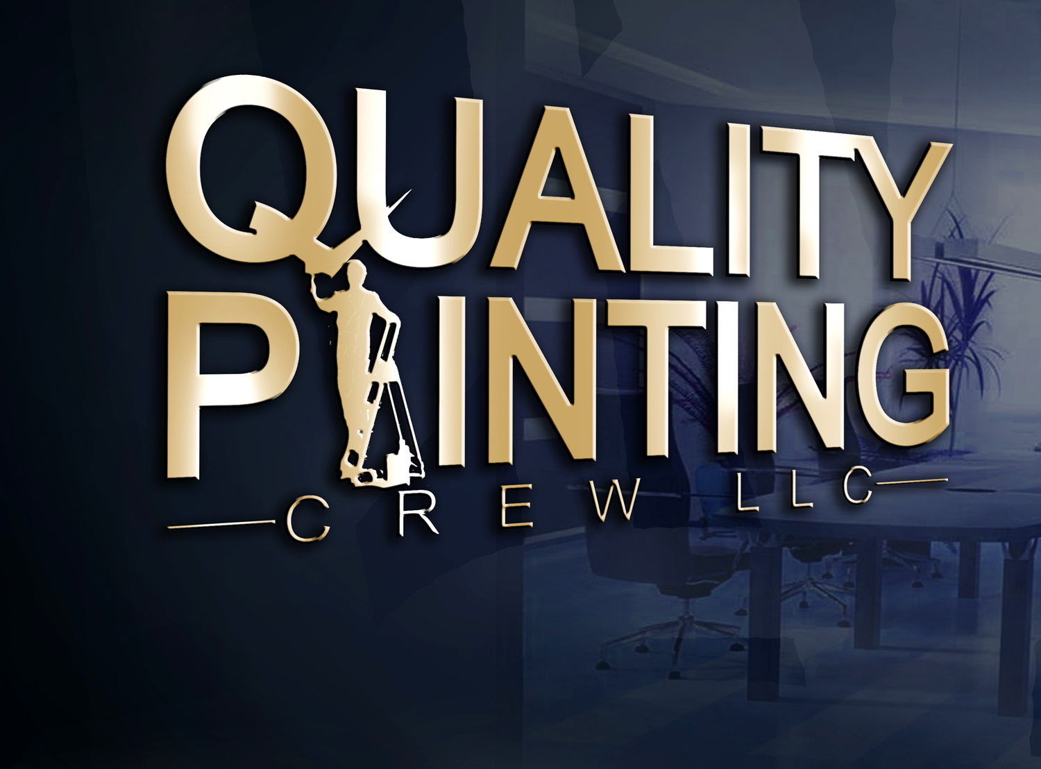 Logo-Design von AntonAtanasov für Quality Painting Crew LLC | Design #14245349
