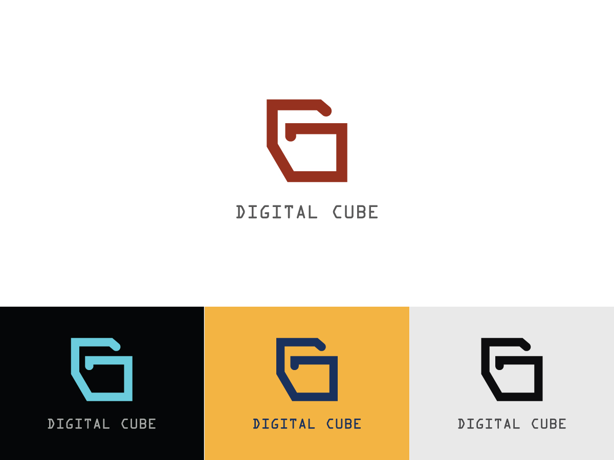 Logo Design by cucurixpeligroso for Digital Cube | Design #14223048