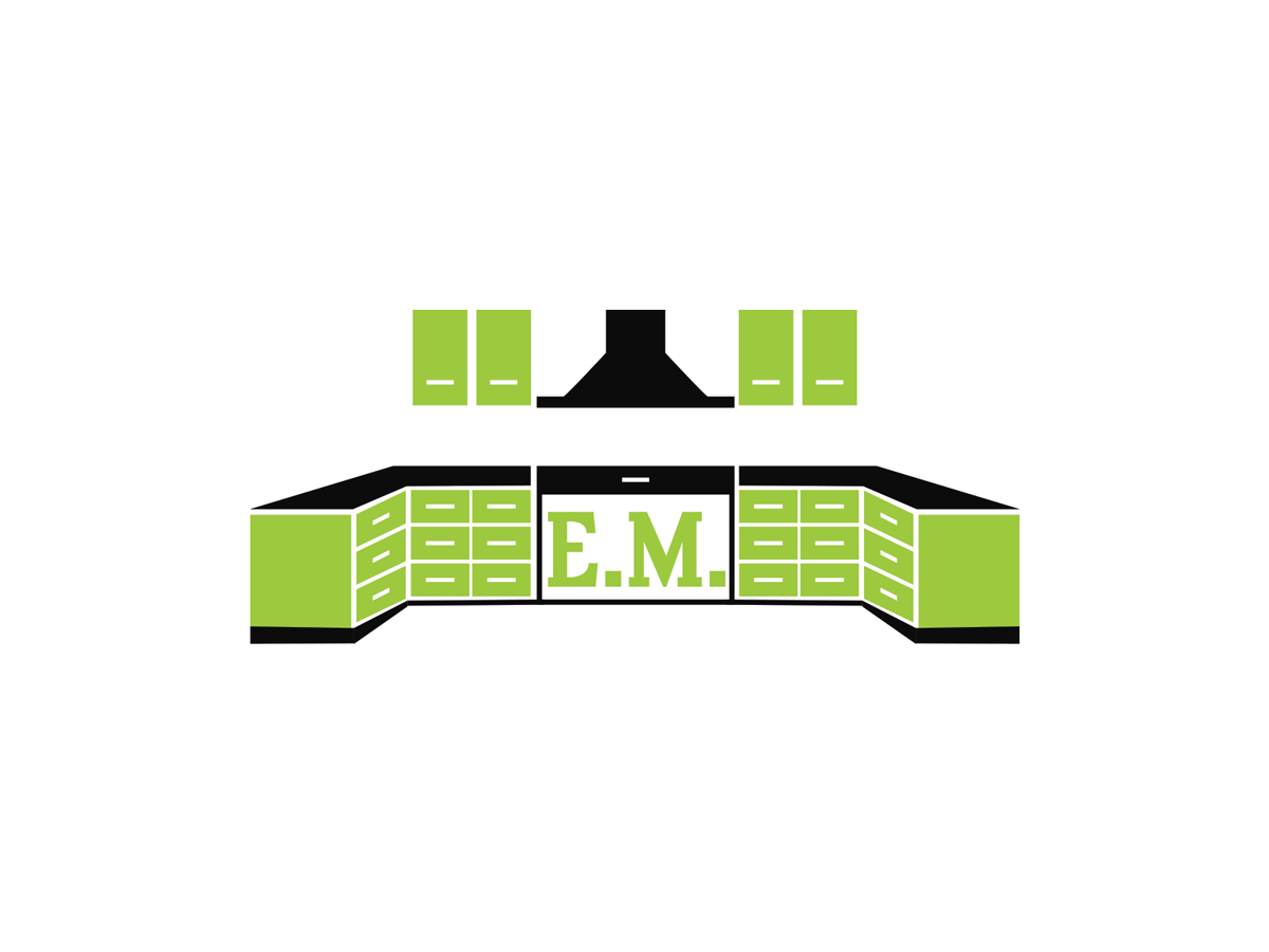 Business Card Design by Riz' for E.M. Custom Cabinets Ltd. | Design #14243268