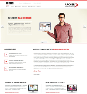 Web Design by Tariq Shamim for IC-Hosting Pty Ltd | Design #2534735