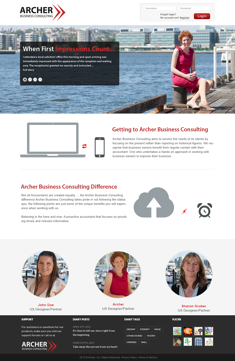 Web-Design von webxvision für IC-Hosting Pty Ltd | Design #2540231