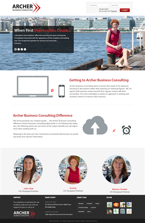Web-Design von webxvision für IC-Hosting Pty Ltd | Design: #2540231