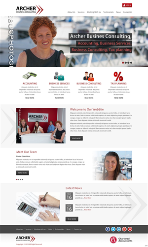 Web-Design von pb für IC-Hosting Pty Ltd | Design: #2518969