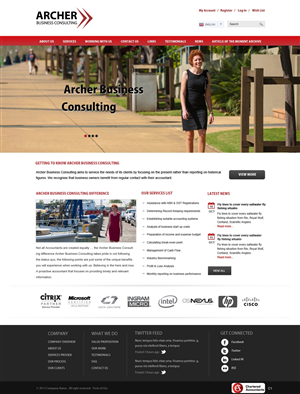 Web-Design von pb für IC-Hosting Pty Ltd | Design: #2518970