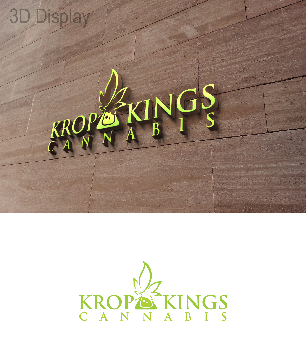Logo Design by 3Guys for Krop Kings | Design #14245678