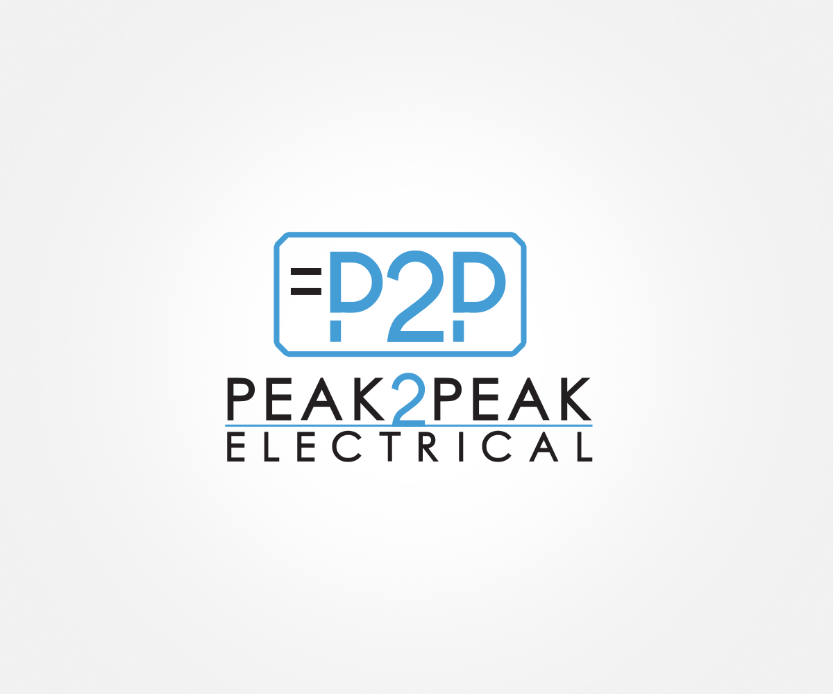 Logo Design by Duali Designs for Peak 2 Peak Electrical  | Design #14249564