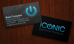 Business Card Design by Aaron for Iconic Electrical Products LTD | Design: #35623