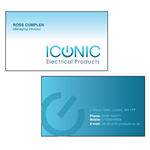 Business Card Design by Lilly Brennan for Iconic Electrical Products LTD | Design: #34696
