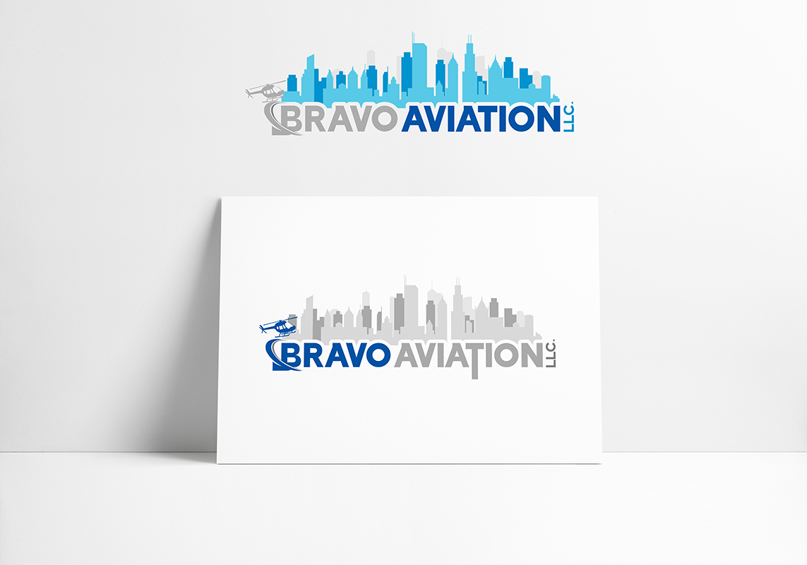 Logo-Design von Marco Rubio für Bravo Aviation, LLC | Design #14285345