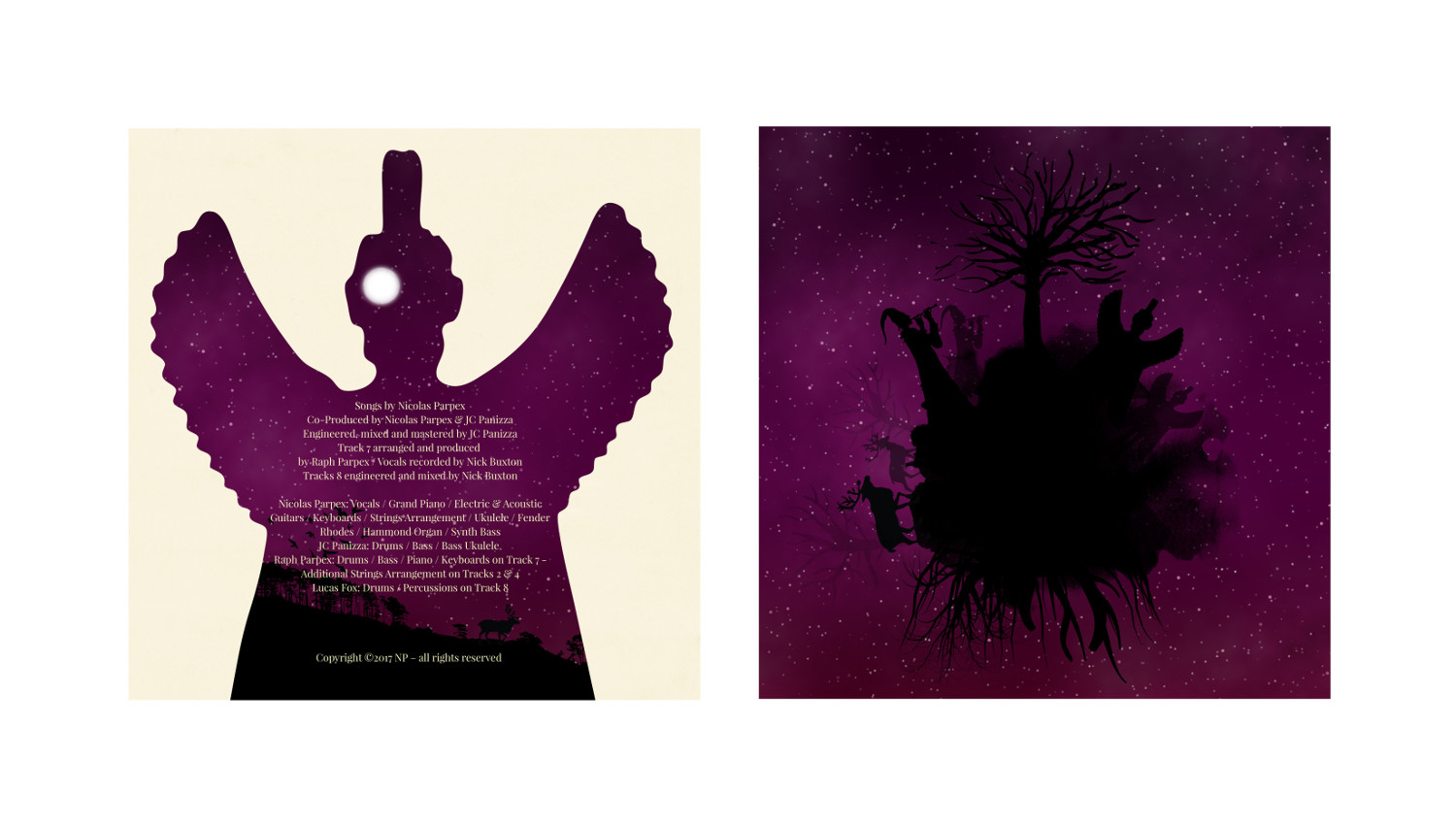 CD Cover Design by Marta van Eck for this project | Design #14360679