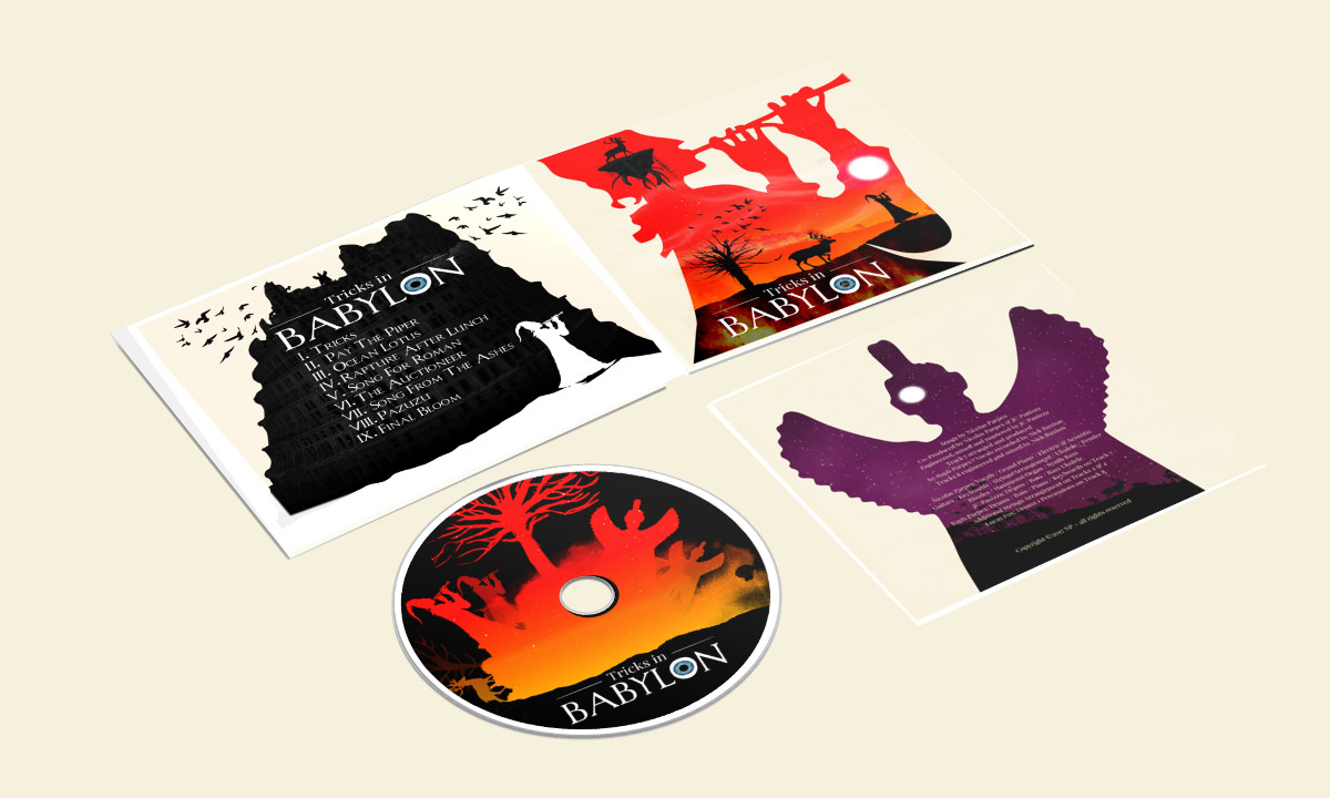 CD Cover Design by Marta van Eck for this project | Design #14360980