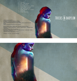 TRICKS IN BABYLON LP - COVER ART | CD Cover Design by Tatlin