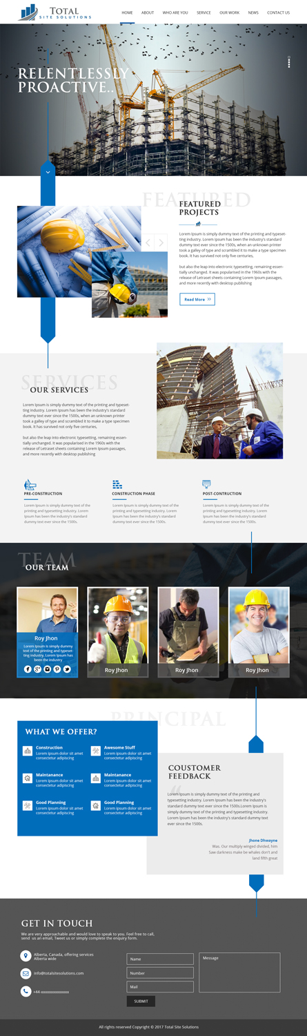 Web Design by Xclusive Designers for this project | Design #14362490