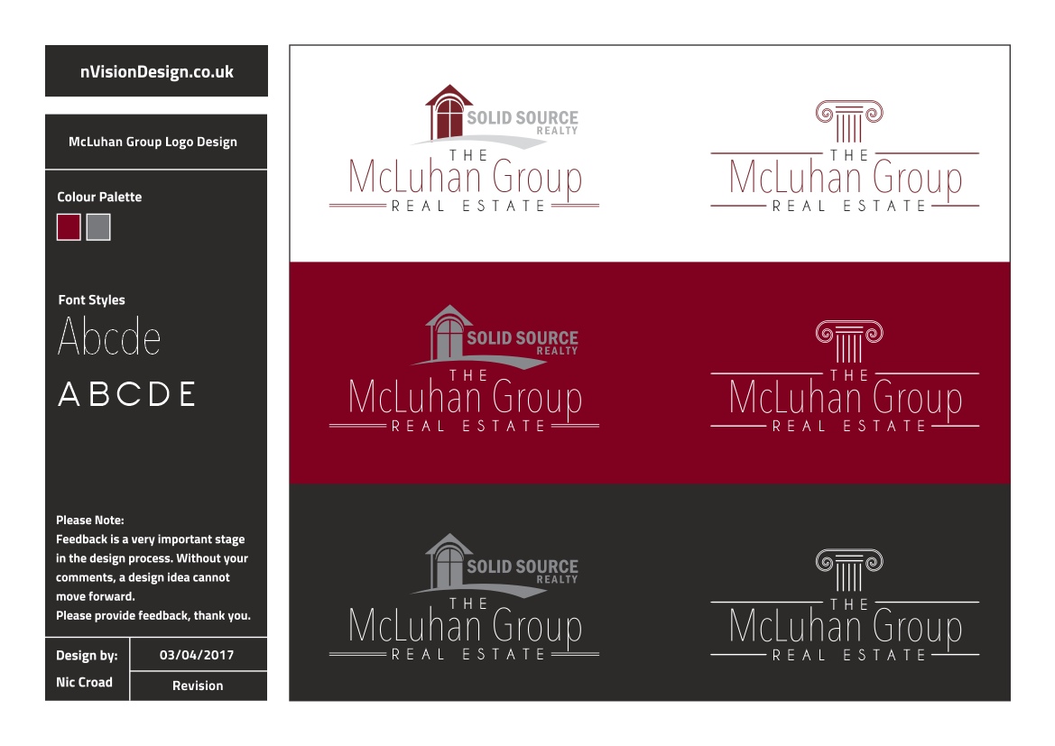 Logo Design by nvisiondesign.co.uk for The McLuhan Group | Design #14306083
