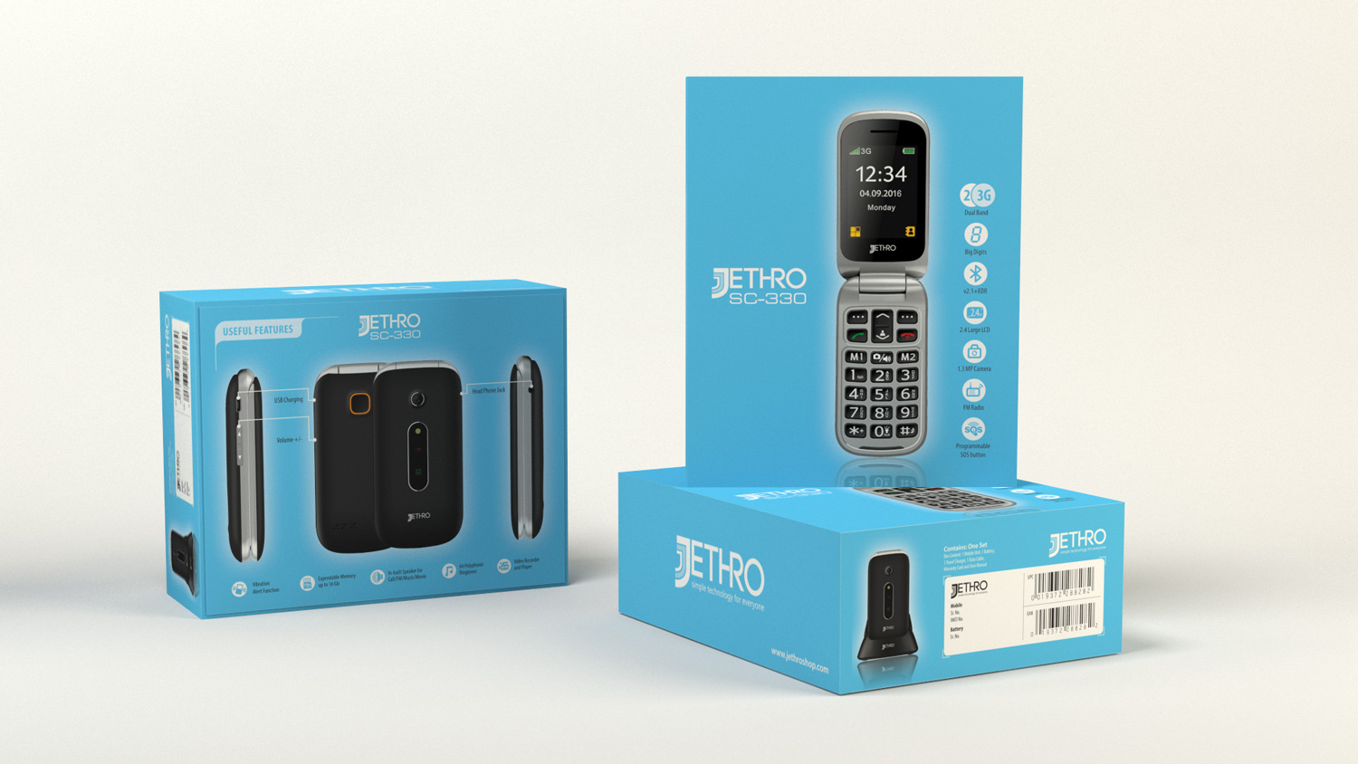 Packaging Design by Imaginativ for Jethro Senior Technology Ltd. | Design #14237842