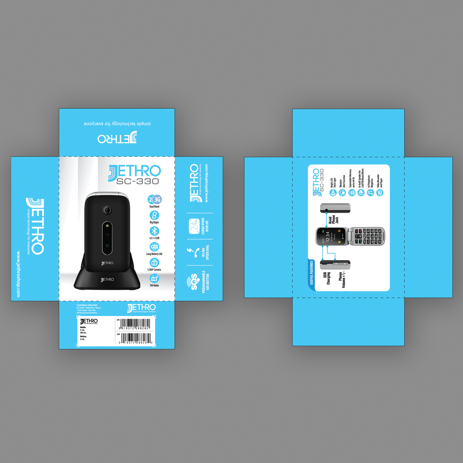 Design Emballage par Kero pour Jethro Senior Technology Ltd. | Design #14249713
