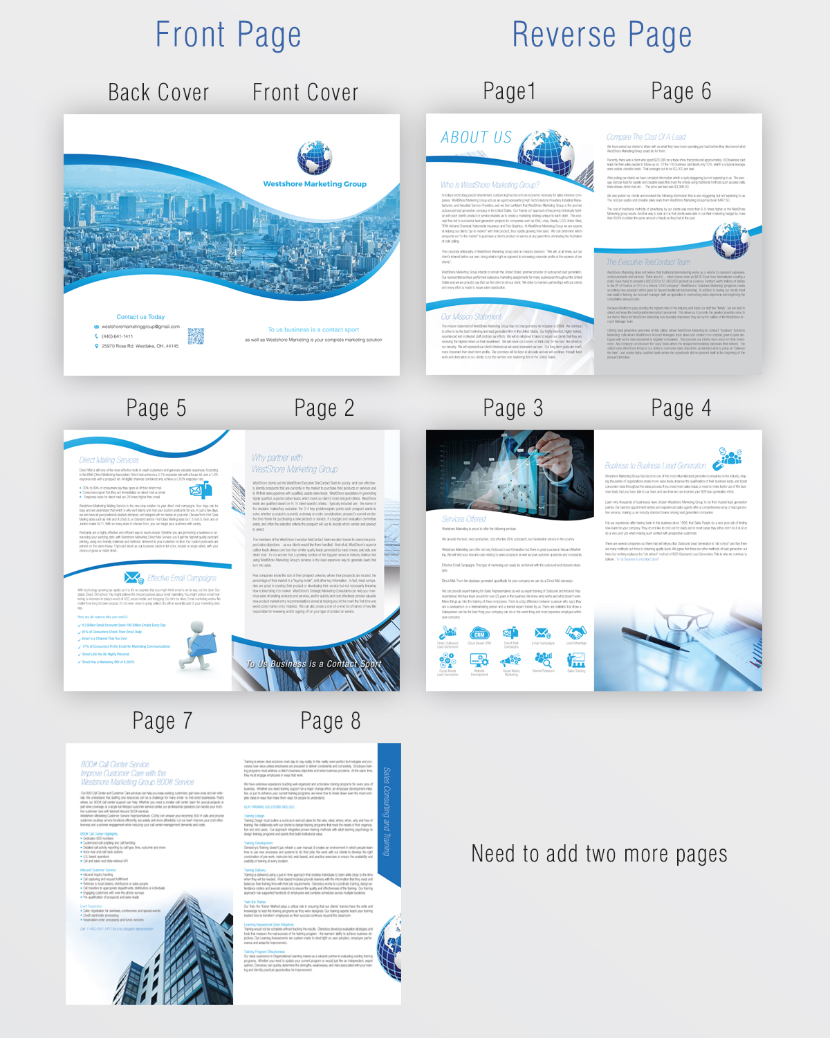 Flyer Design by - SWING - for Westshore Marketing Group | Design #14494555