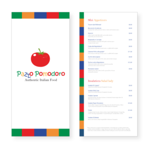 Menu Design by Giuliana 
