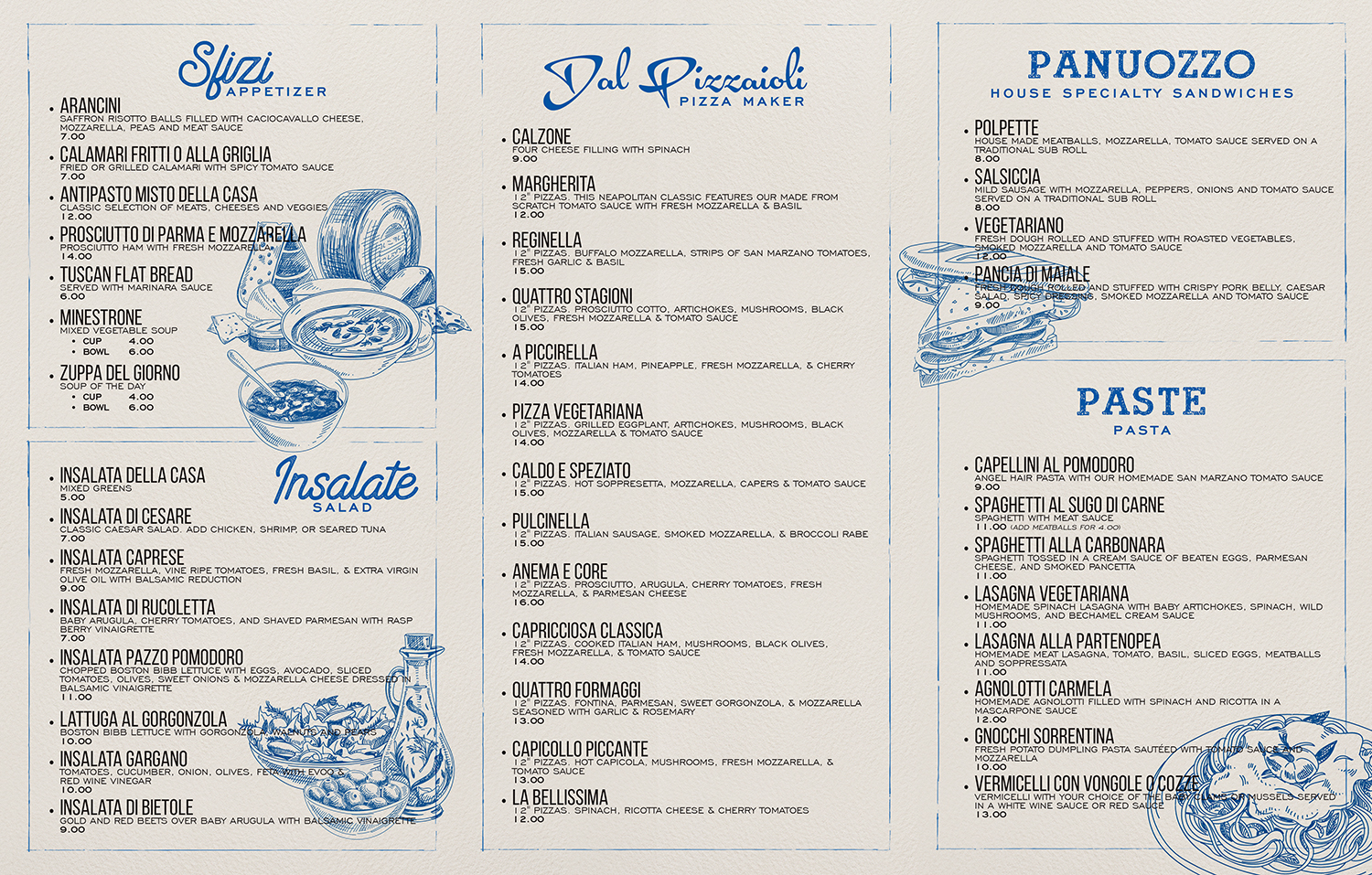 Menu Design by mrmrnjr for Pazzo Pomodoro | Design #14298403