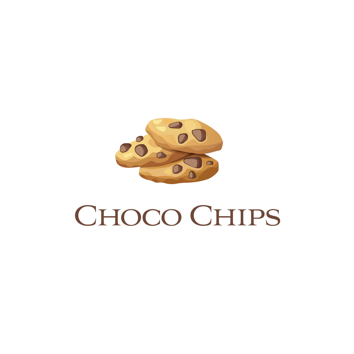 Logo Design by Nazim uddin for Choco Chips | Design #14245605