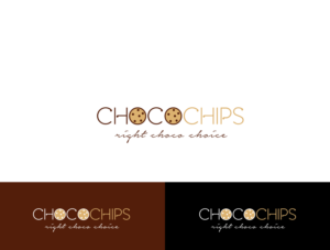 Logo Design by wonderland for Choco Chips | Design: #14237263