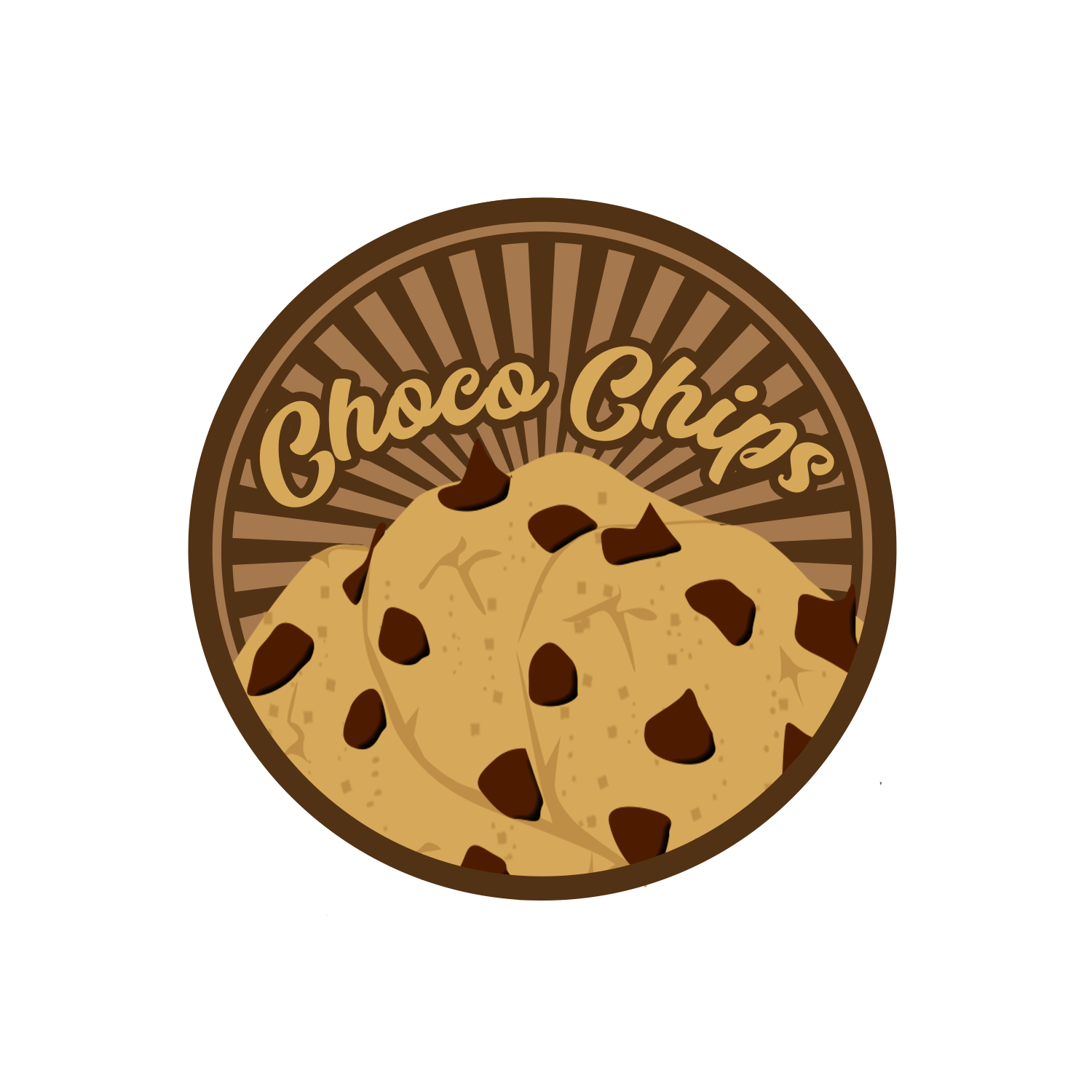 Logo Design by reymundomarcelino for Choco Chips | Design #14237073