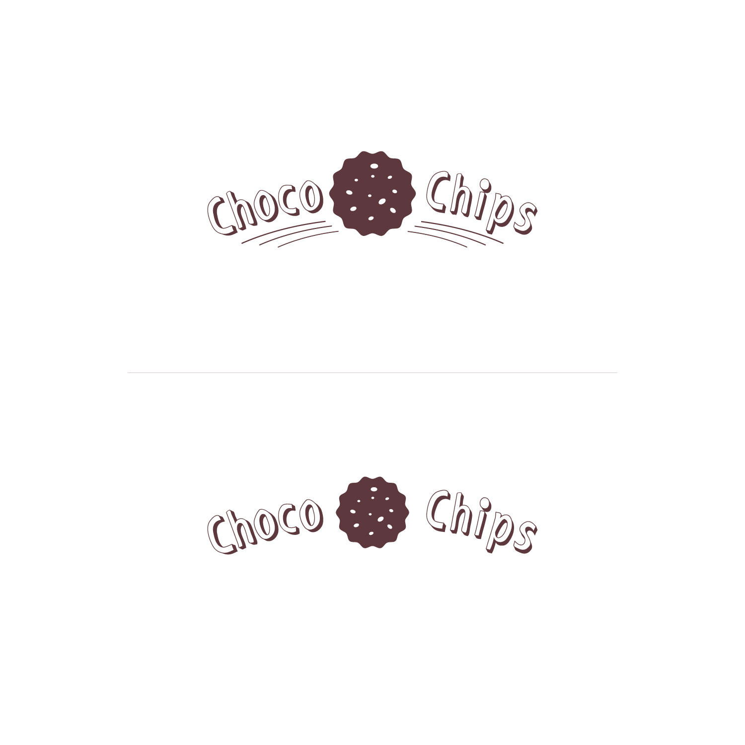 Logo Design by GMWIRE for Choco Chips | Design #14233282